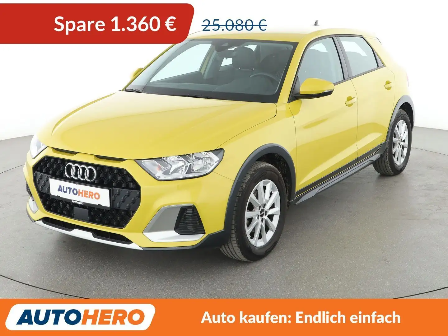 Audi A1 30 TFSI Aut.*NAVI*LIMITER*PDC*SHZ* Gelb - 1