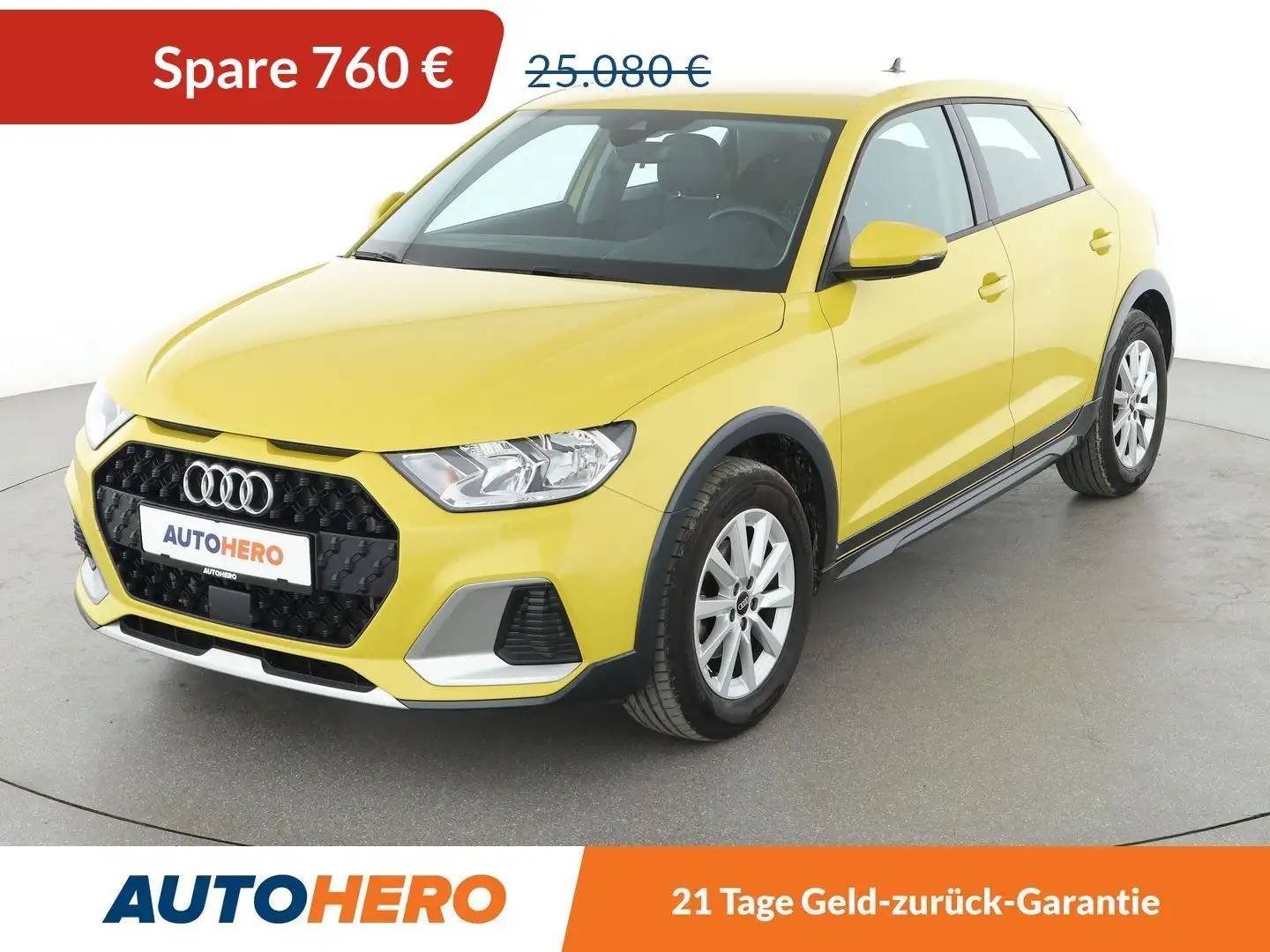 Audi A1 30 TFSI Aut.*NAVI*LIMITER*PDC*SHZ* Gelb - 1
