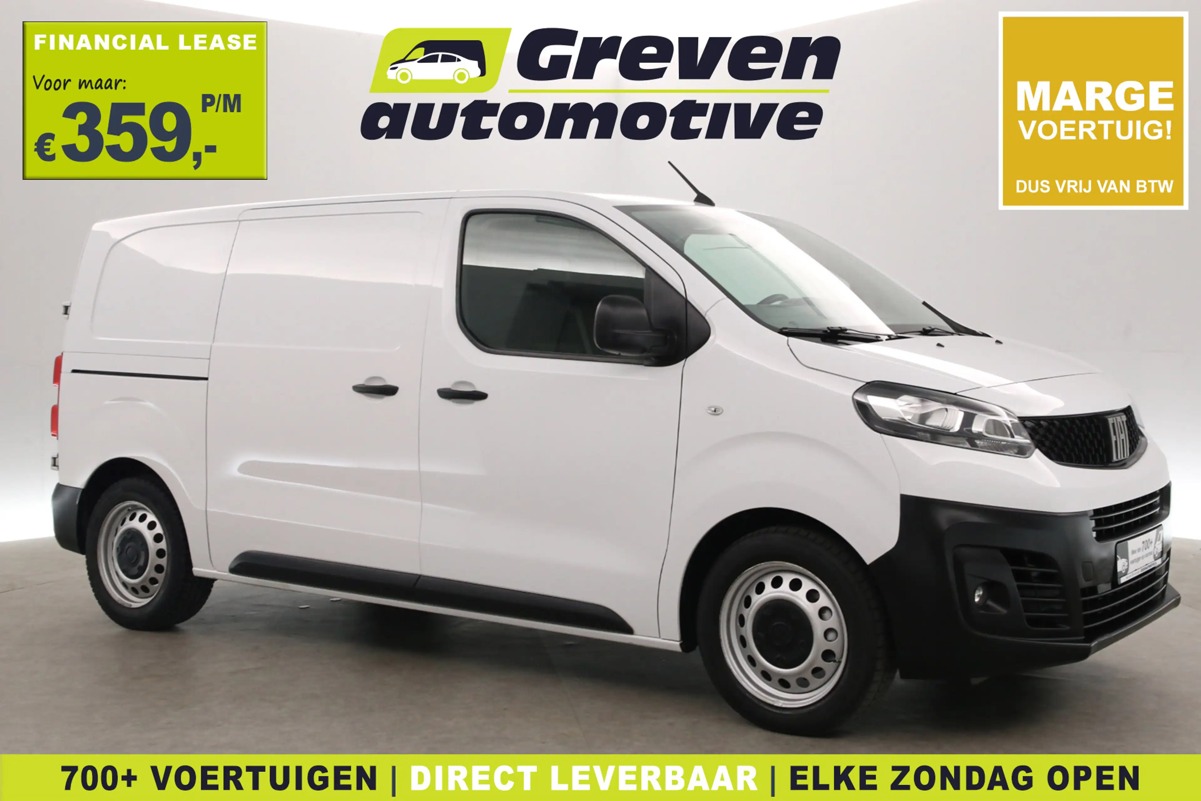 Fiat Scudo L2H1 | Marge | Airco | Cruise | Camera | Carplay |