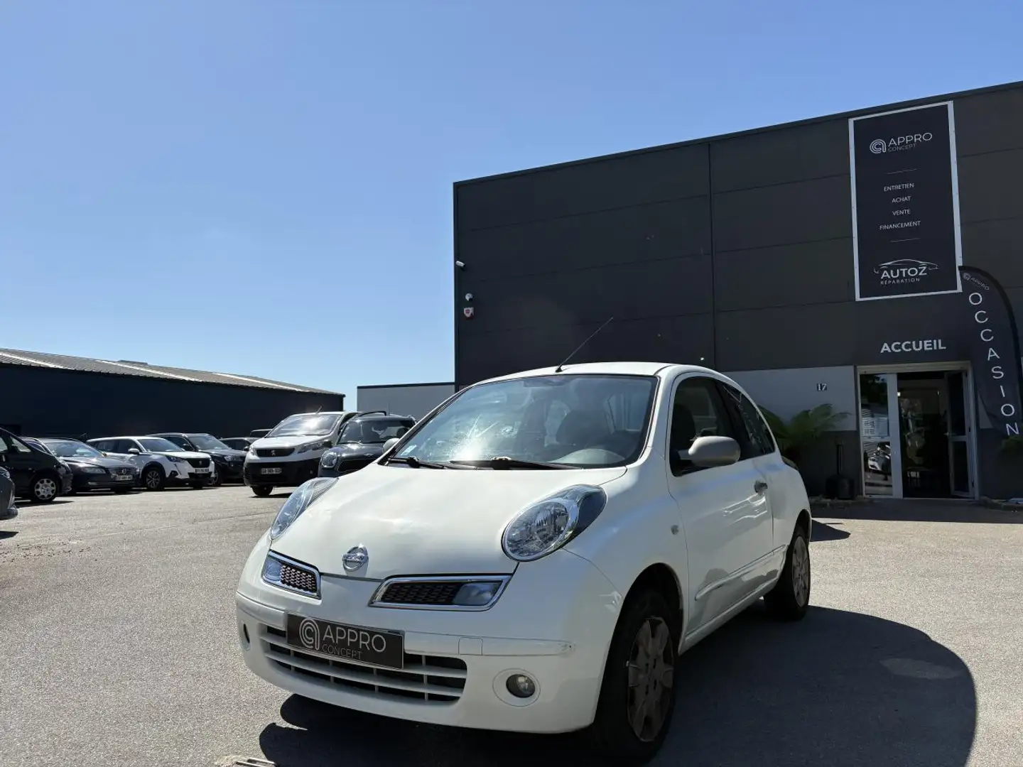 Nissan Micra Micra 1.2 - 65  Acenta Blanc - 1