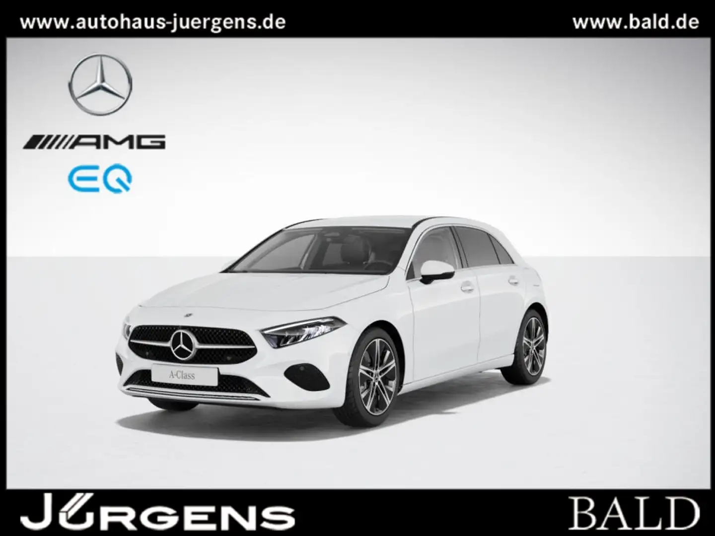 Mercedes-Benz A 250 e Progressive/LED/Cam/Totw/Winter/SHZ/18' Weiß - 1