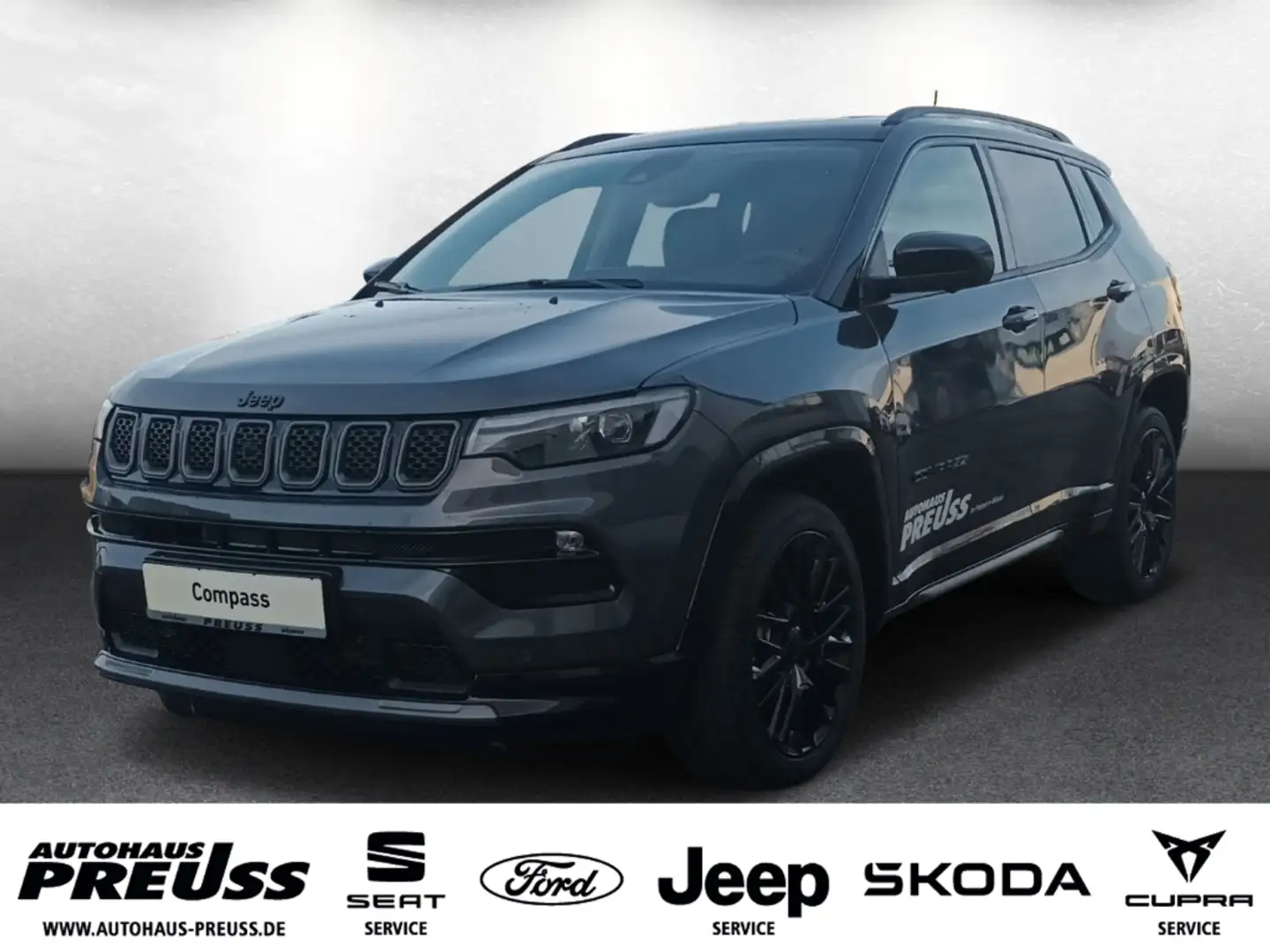 Jeep Compass S 1,5L e-Hybrid MultiAir Grijs - 1