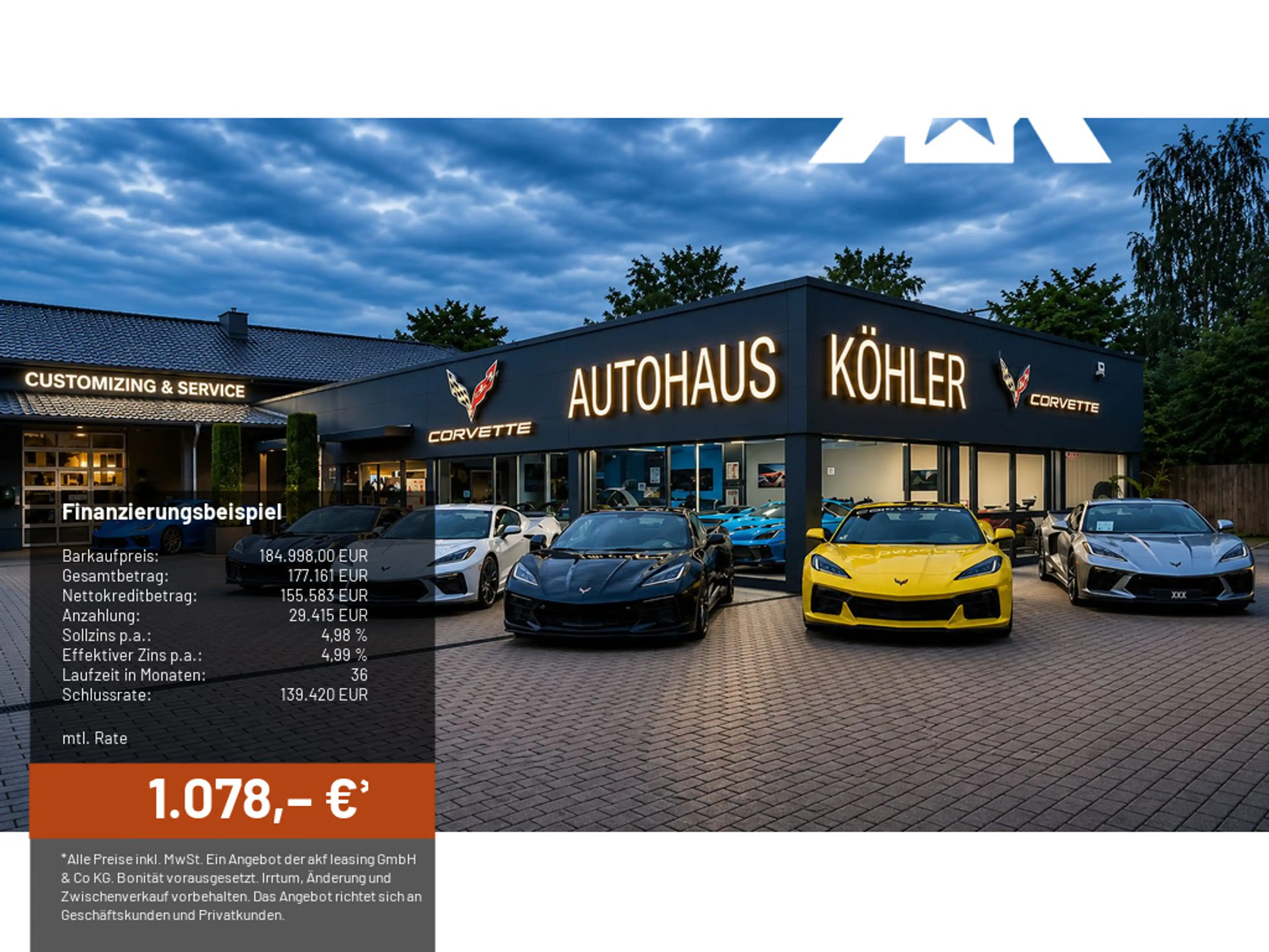 Corvette C8 Coupe E-Ray MY26 3LT, Lift, VOLL!!!