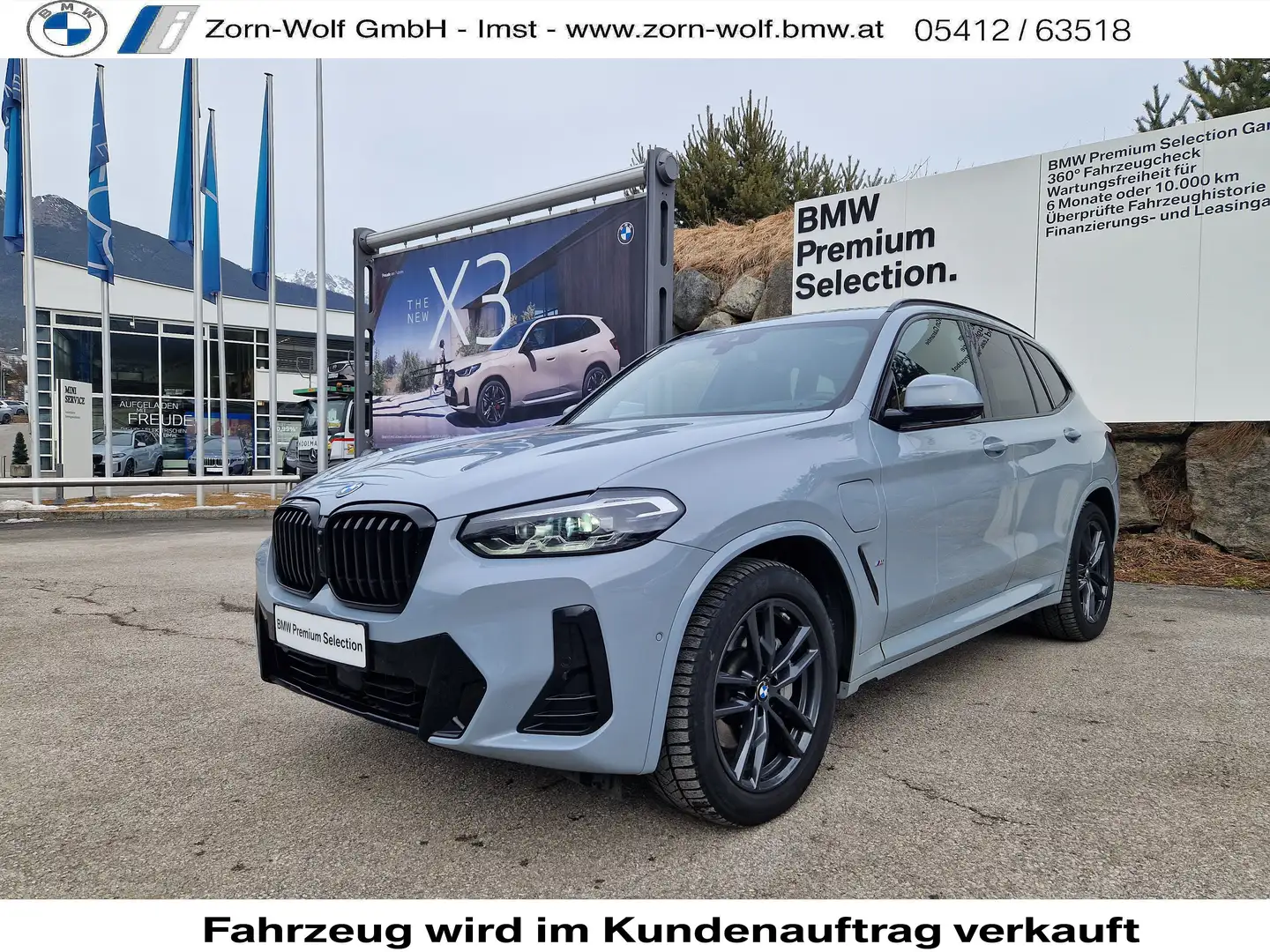 BMW X3 xDrive 30 e M Sport Grau - 1