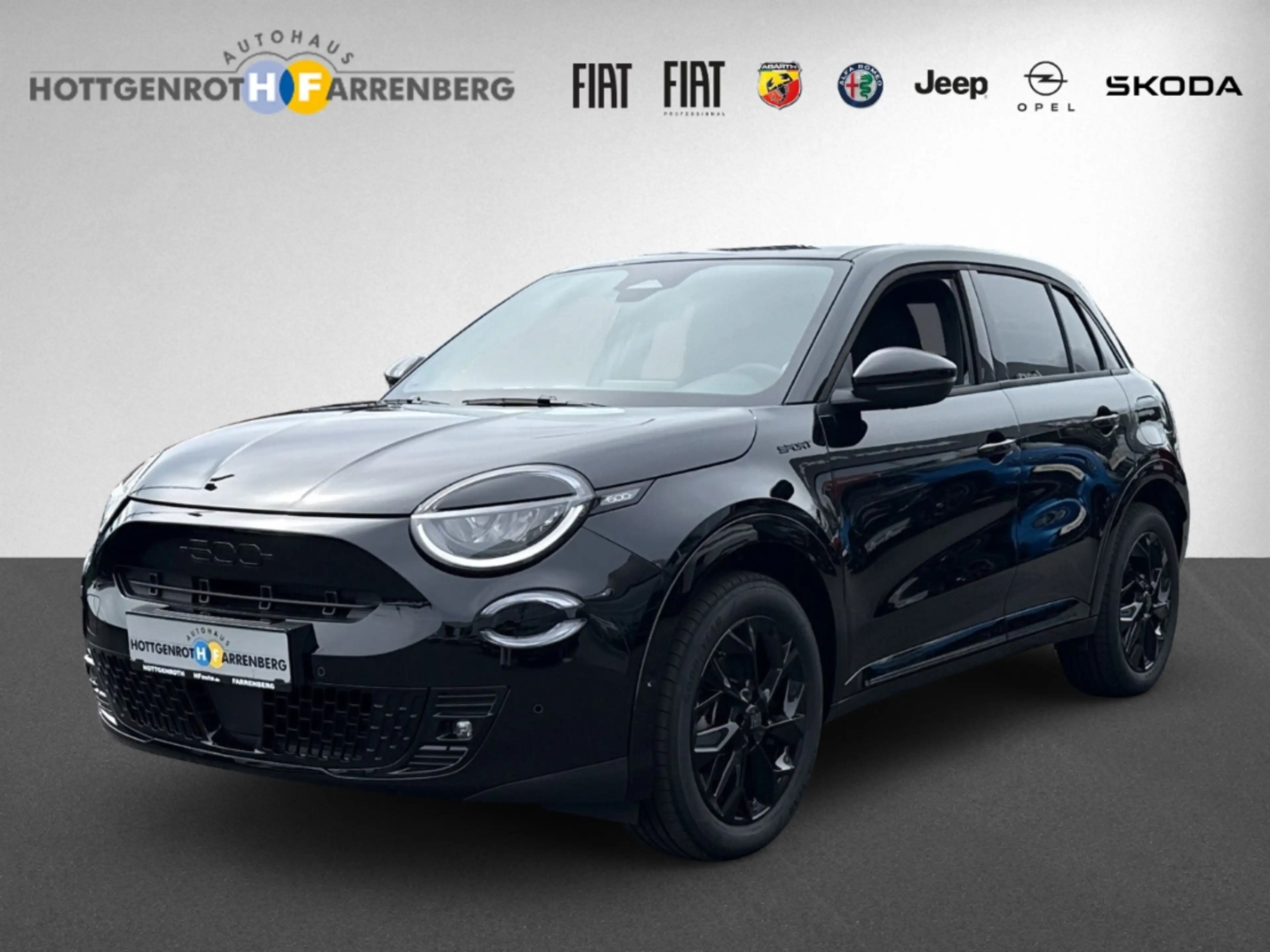 Fiat 600 Sport Elektro Navi Soundsystem LED Apple CarPlay A