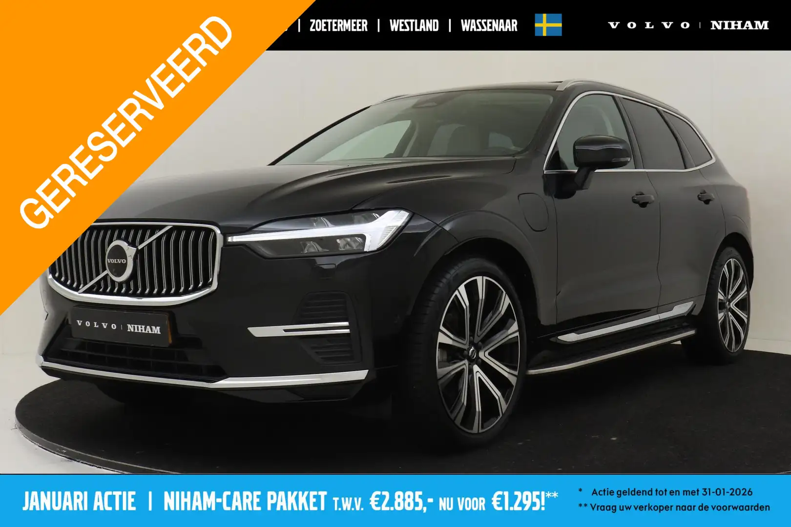 Volvo XC60 T8 PLUG-IN HYBRID AWD ULTIMATE BRIGHT *FULL OPTION Noir - 1