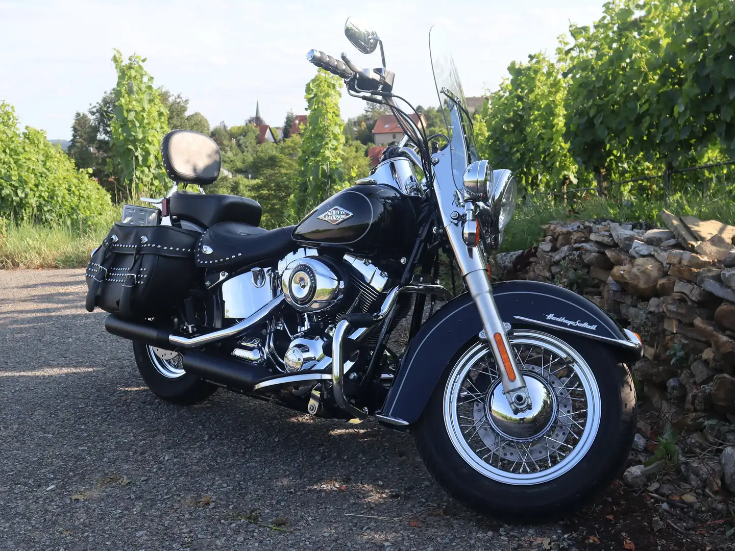 Harley-Davidson Heritage Softail Heritage FLSTC 103 Black - 1