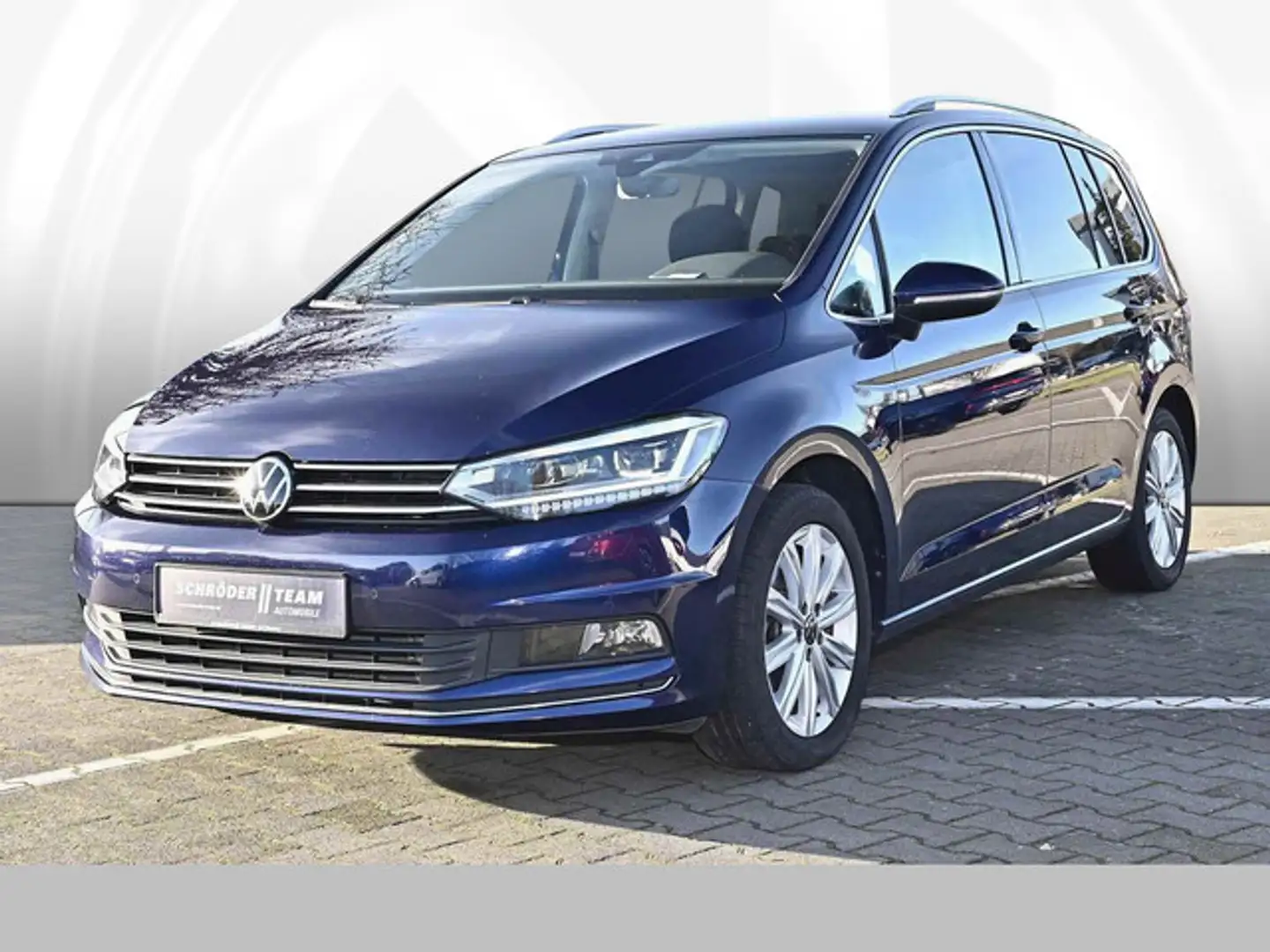 Volkswagen Touran 1.5 TSI DSG Highline Blau - 1