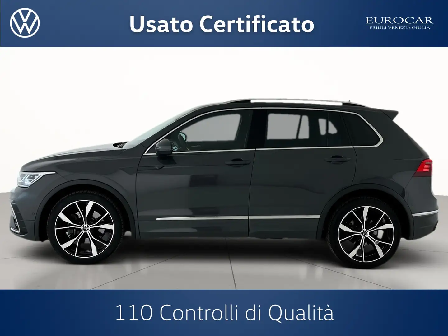 Volkswagen Tiguan 2.0 tdi r-line 4motion 200cv dsg Gris - 2