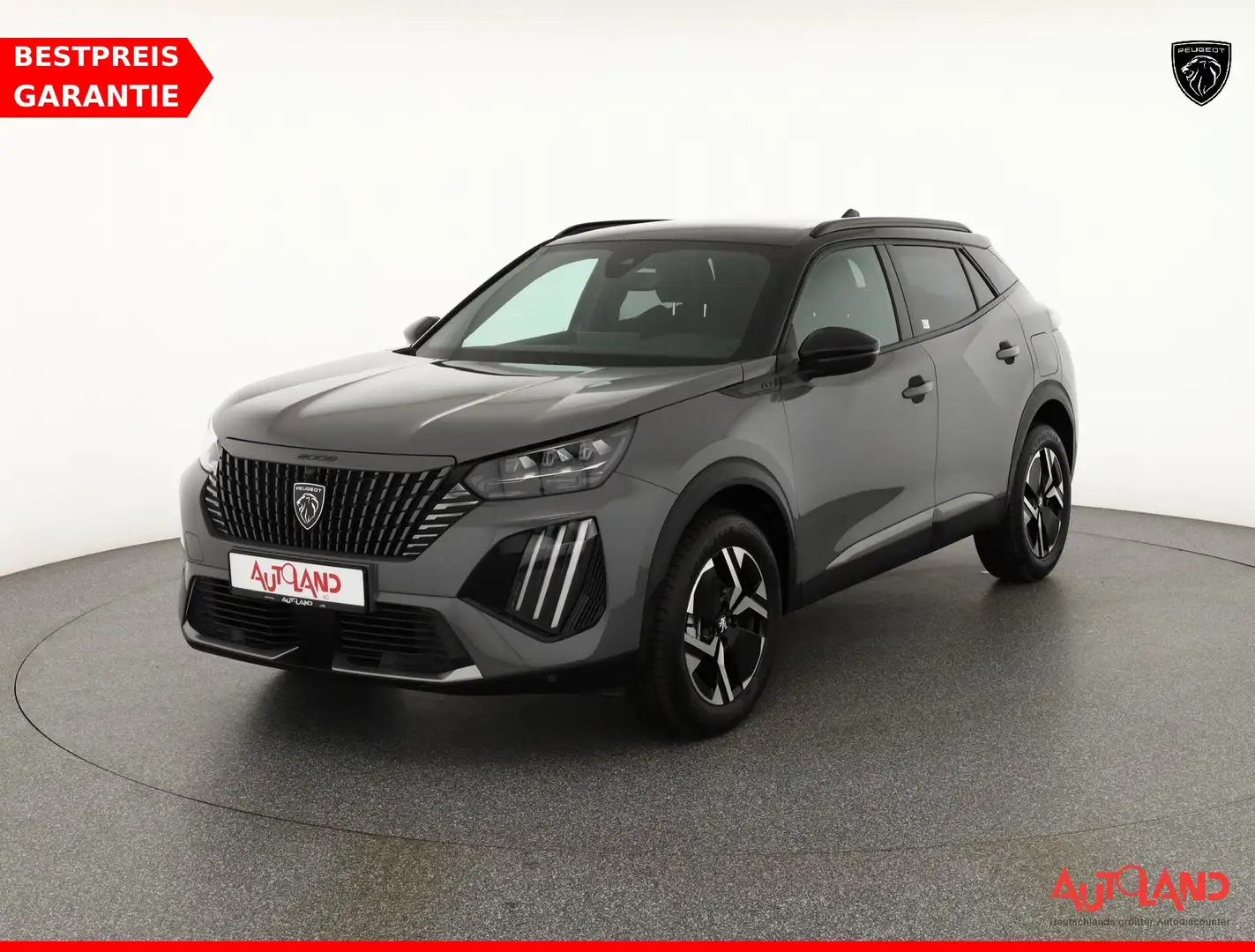 Peugeot 2008 GT-Line PureTech 130 Aut. Matrix Navi ACC 360 Grijs - 1