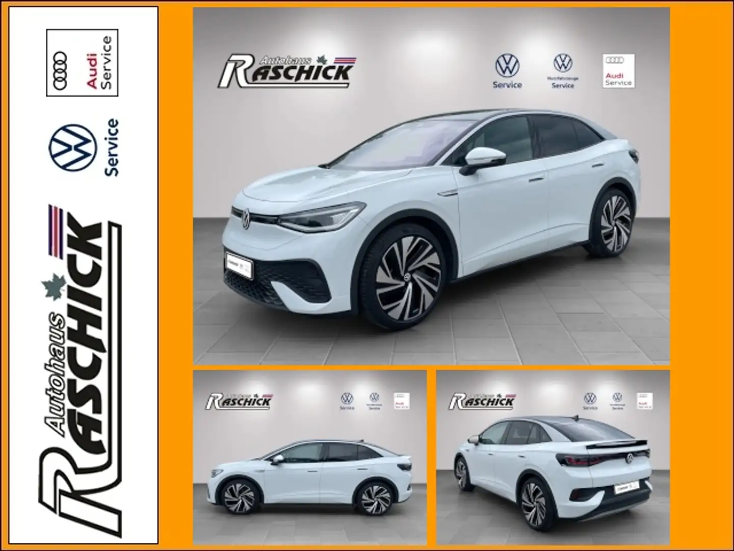 Volkswagen ID.5 Pro Performance AHK Navi Head up ACC Klima Navi Blanco - 1
