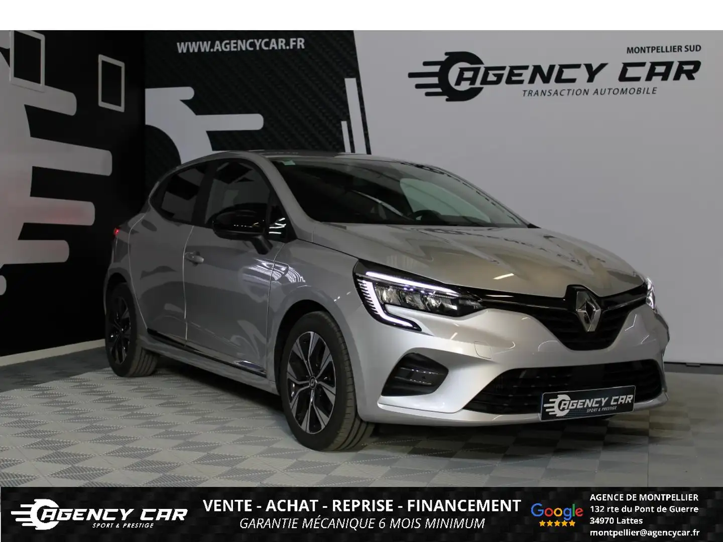 Renault Clio Clio 1.0 Tce - 90 V BERLINE Evolution PHASE 1 Gris - 1