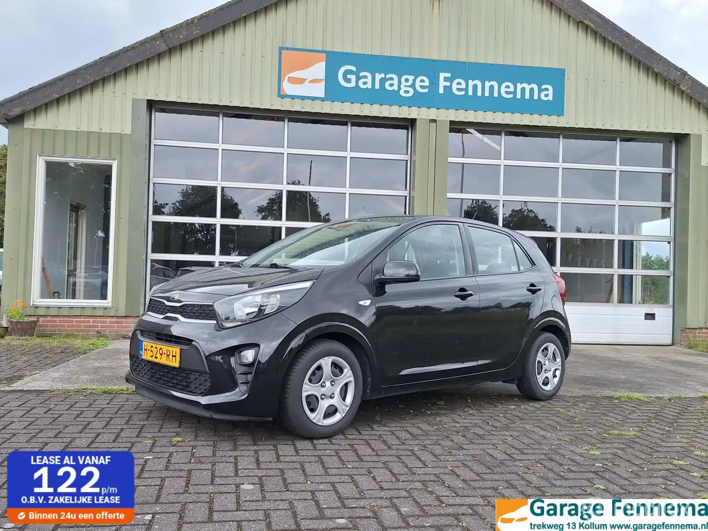 Kia Picanto 1.0 MPi ComfortLine Zwart - 1