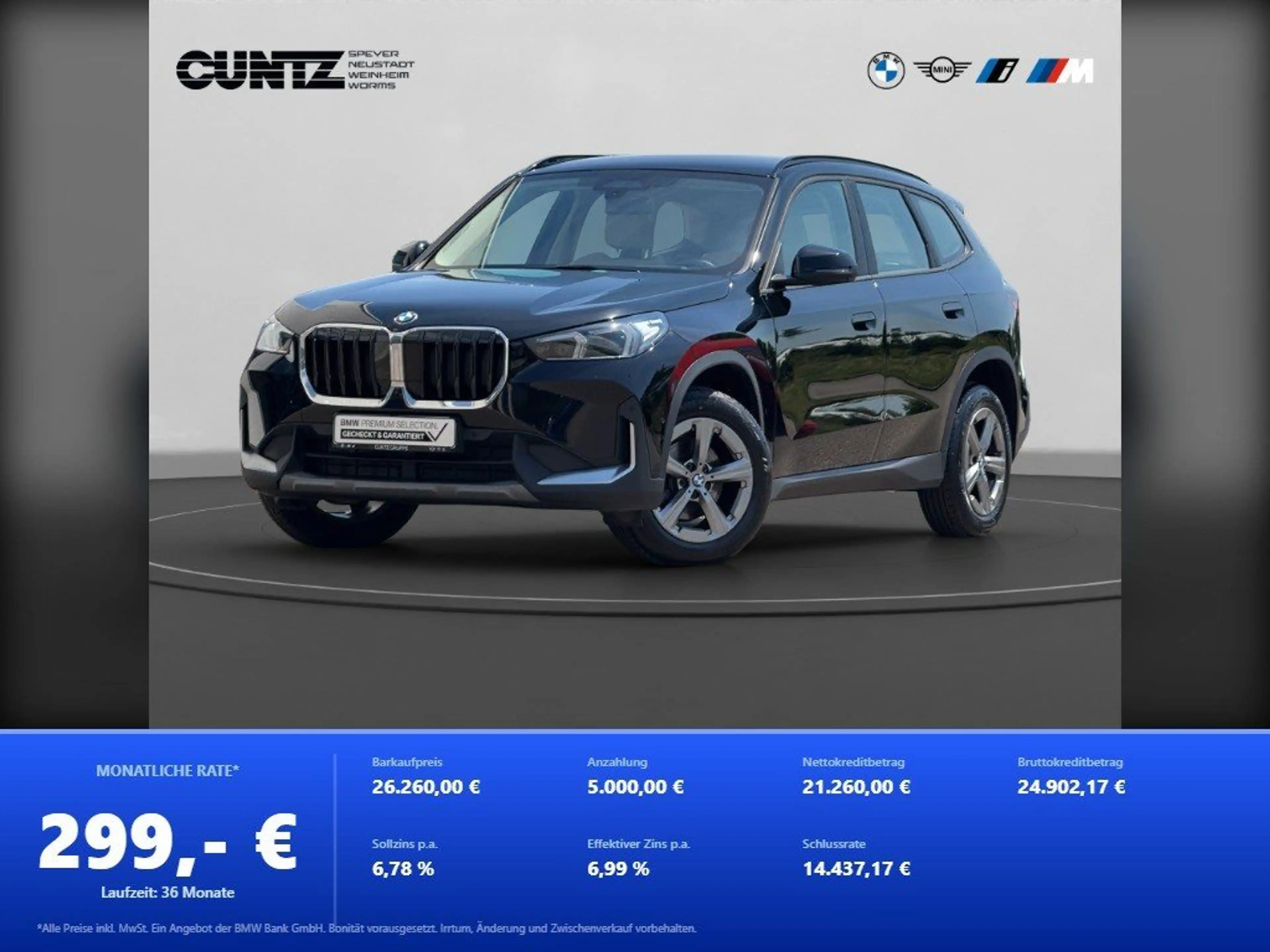 BMW X1 xDrive20d Drive/Parkassist  Head-Up Navi DAB LED A