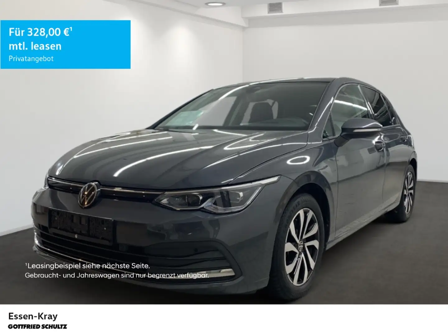 Volkswagen Golf Active 2.0 TDI DSG AHK Pano LED HUD Navi Grau - 1