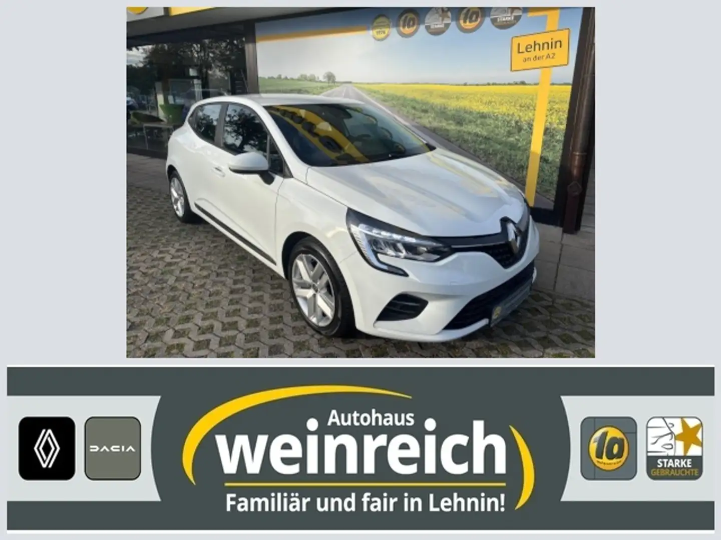 Renault Clio mit Klima & Sitzheizung Klima Sitzheizung Silber - 1
