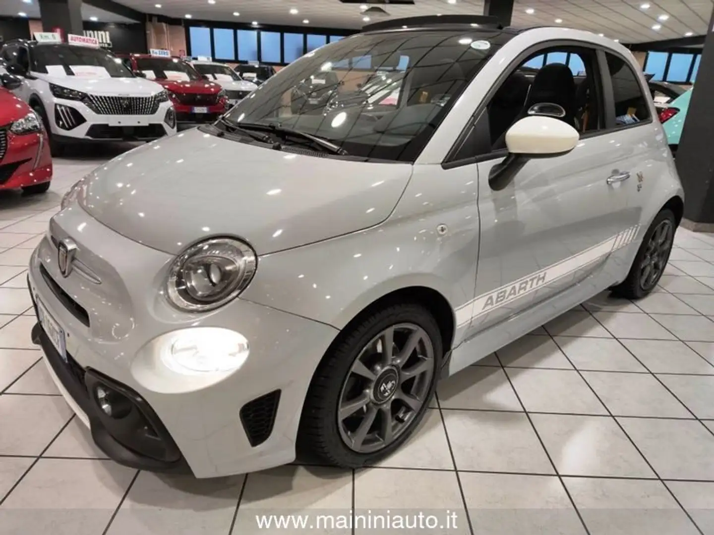 Abarth 595C 595C 1.4 Turbo T-Jet 145cv + Car Play "SUPER PROM Сірий - 1