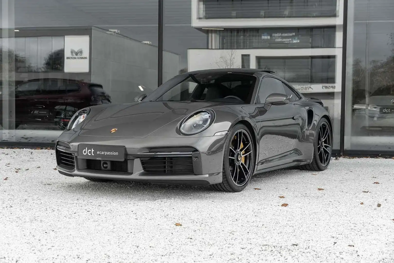 Porsche 992 Turbo S Heritage Lift Sunroof Matrix RaceTex Grau - 1