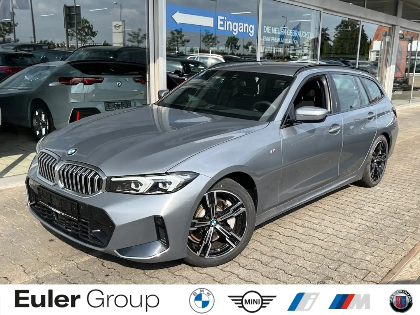 BMW 330 i xDrive Touring A MSport SHZ Navi ParkAss Hifi LE Gris - 1