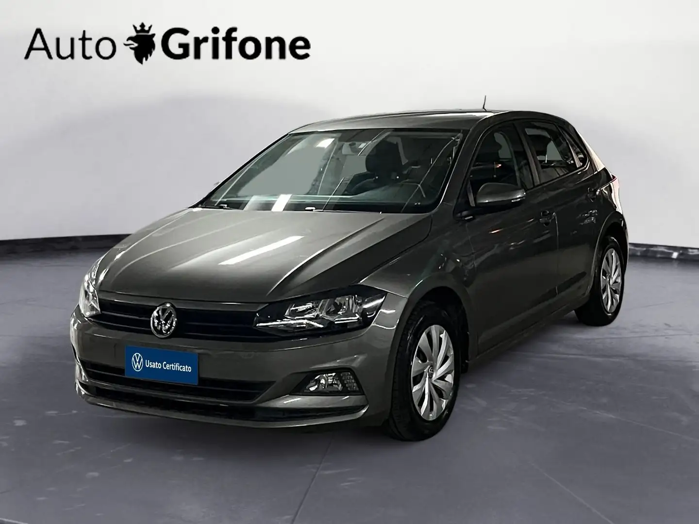 Volkswagen Polo VI 2017 Benzina 5p 1.0 tgi Trendline 90cv my19 Grijs - 1