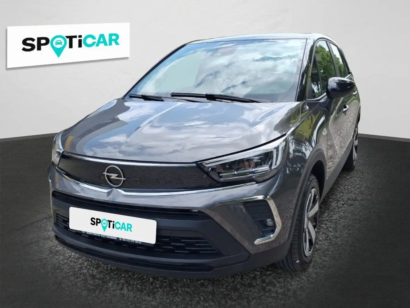 Opel Crossland X Crossland Edition 1.2T AT6, LED, Parkpilot, RFK Gris - 1