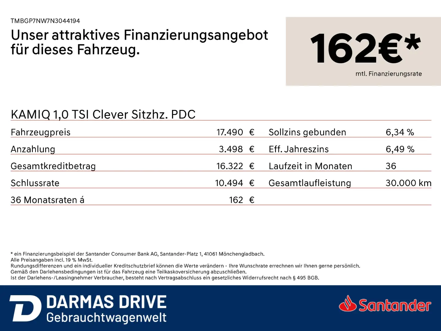 Skoda Kamiq KAMIQ 1,0 TSI Clever Sitzhz. PDC - 2