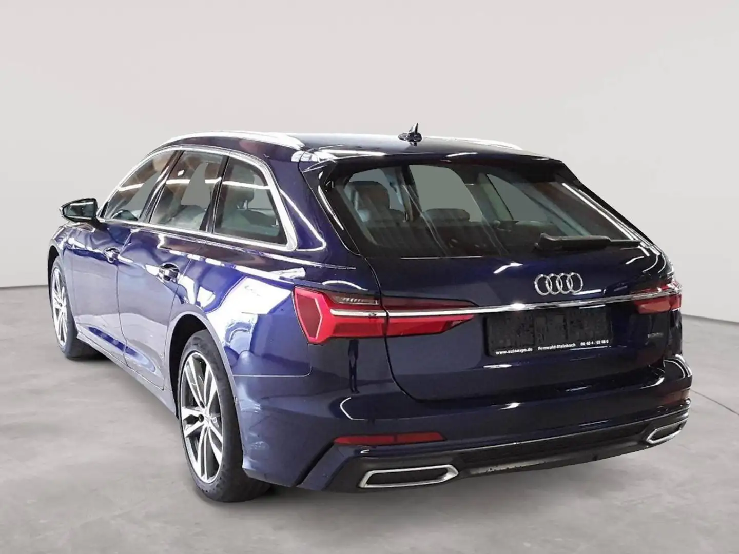 Audi A6 A6 Avant 45 TDI quattro S Line Leder Navi Bleu - 2