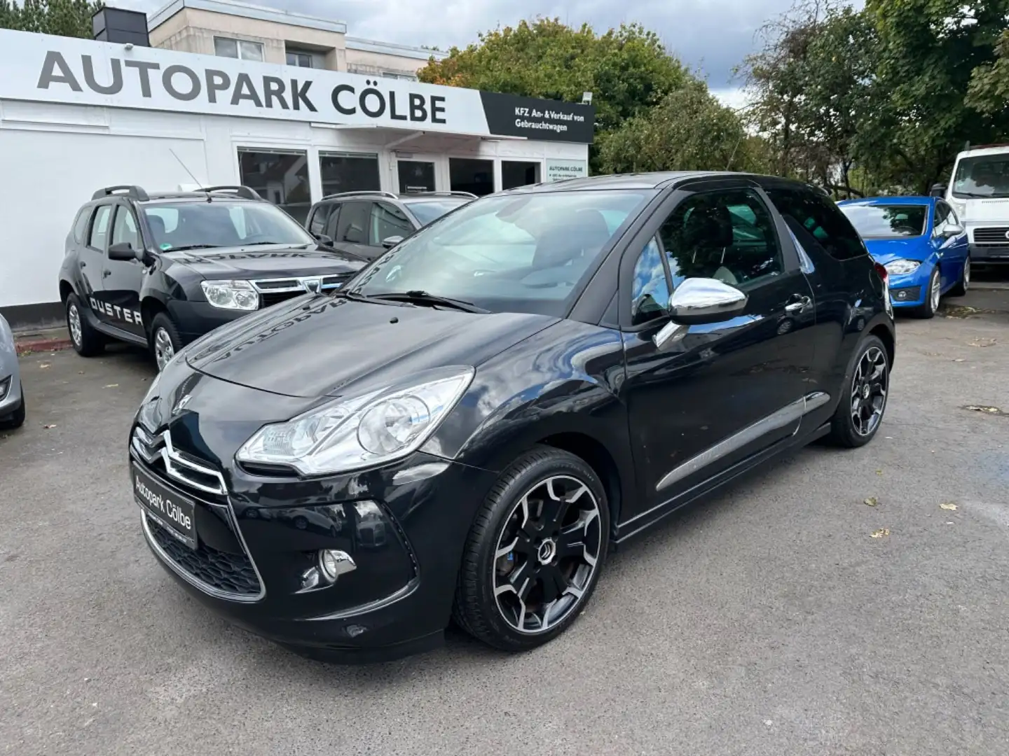Citroen DS3 SportChic*Navi* Leder*Klimaautomatik* Noir - 1