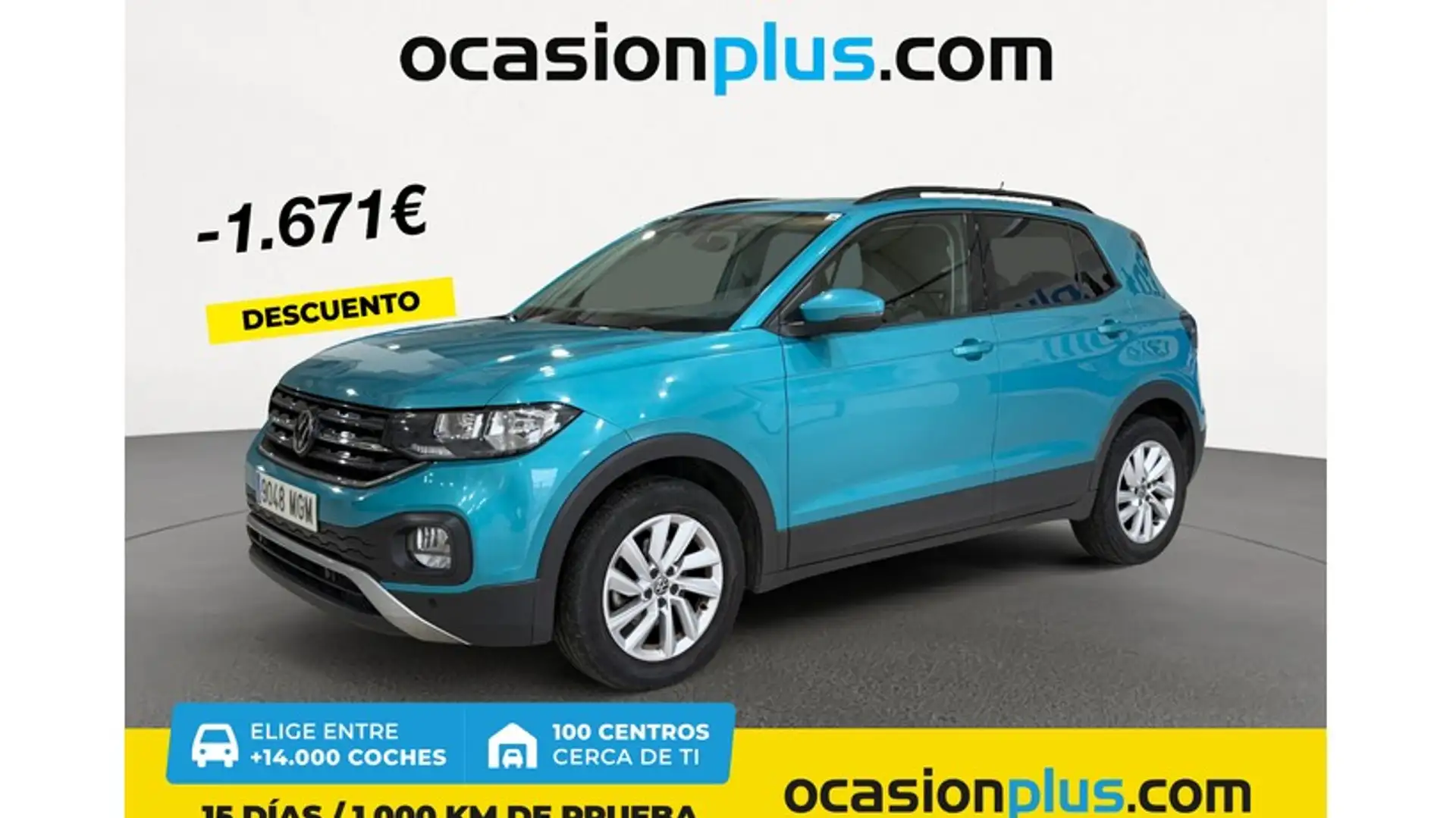 Volkswagen T-Cross 1.0 TSI Advance 81kW Bleu - 1