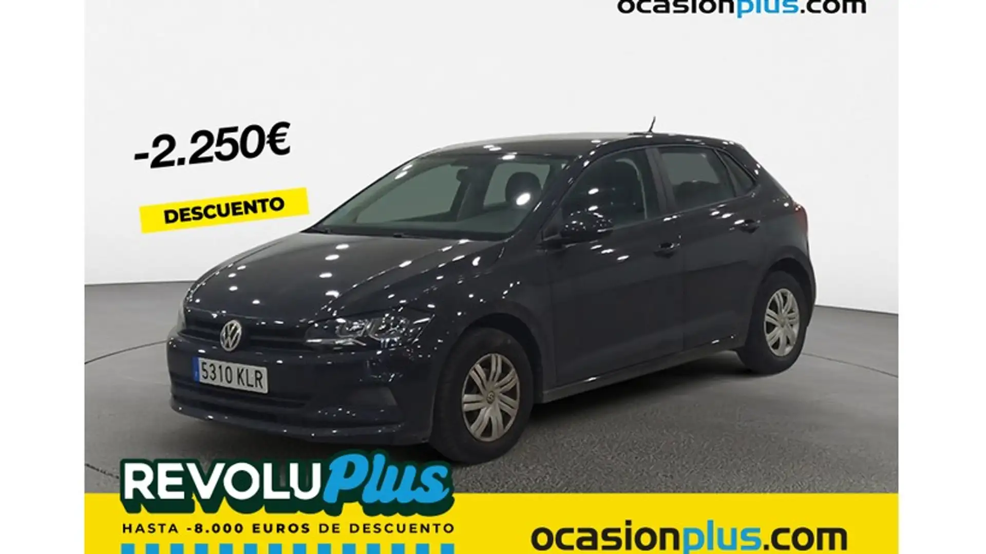 Volkswagen Polo 1.0 Edition 55kW Gris - 1