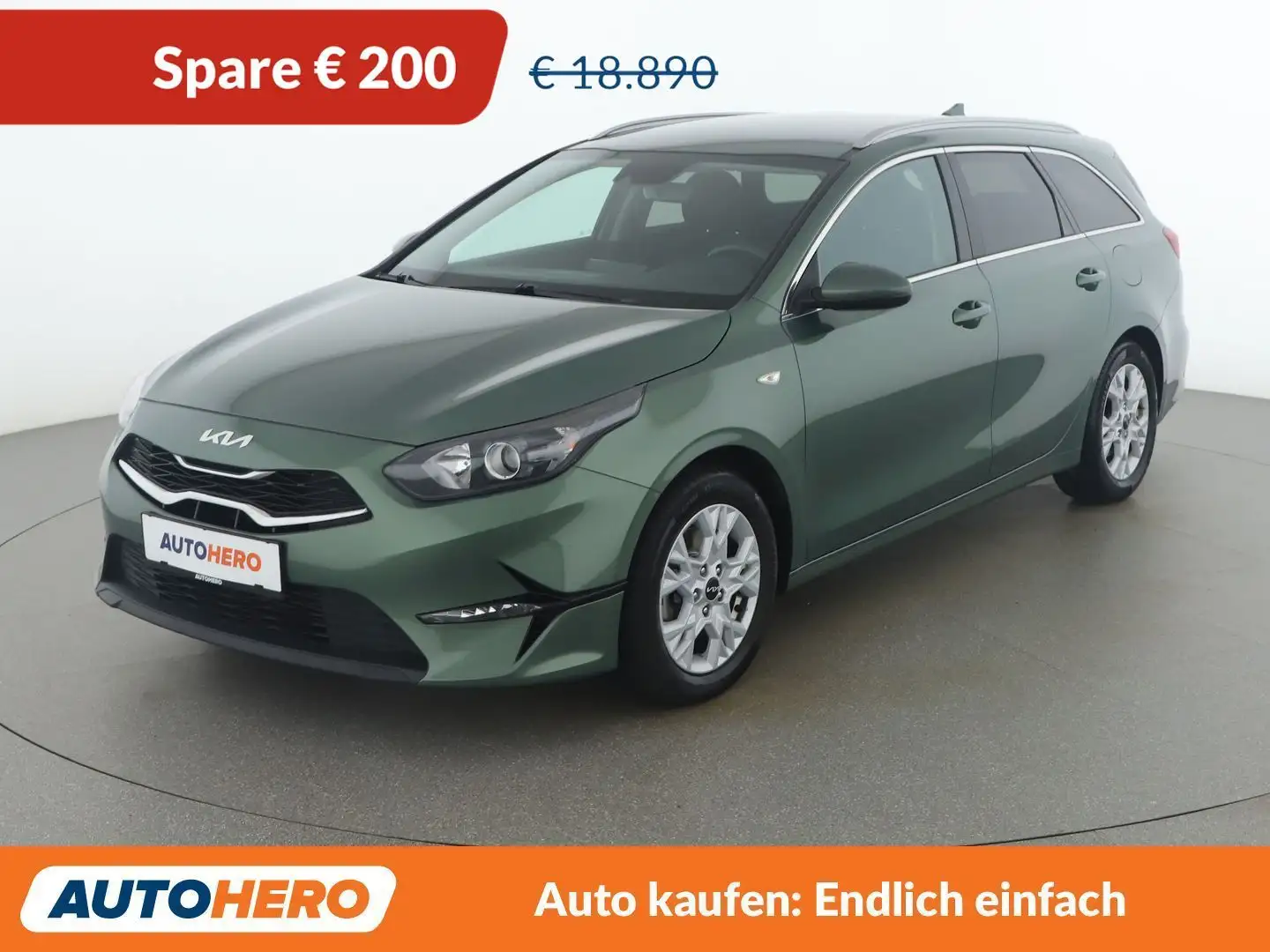 Kia Ceed / cee'd 1.5 TGDI Silber Grün - 1