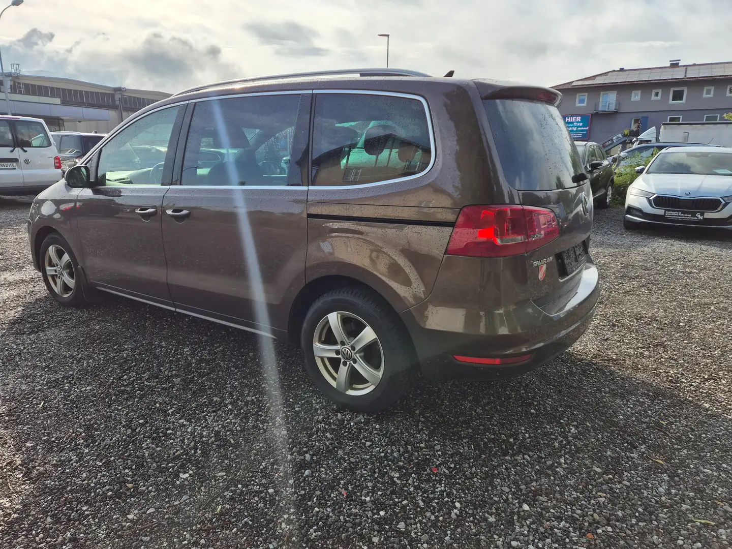 Volkswagen Sharan Highline BMT 2,0 TDI Sky 4Motion Braun - 2