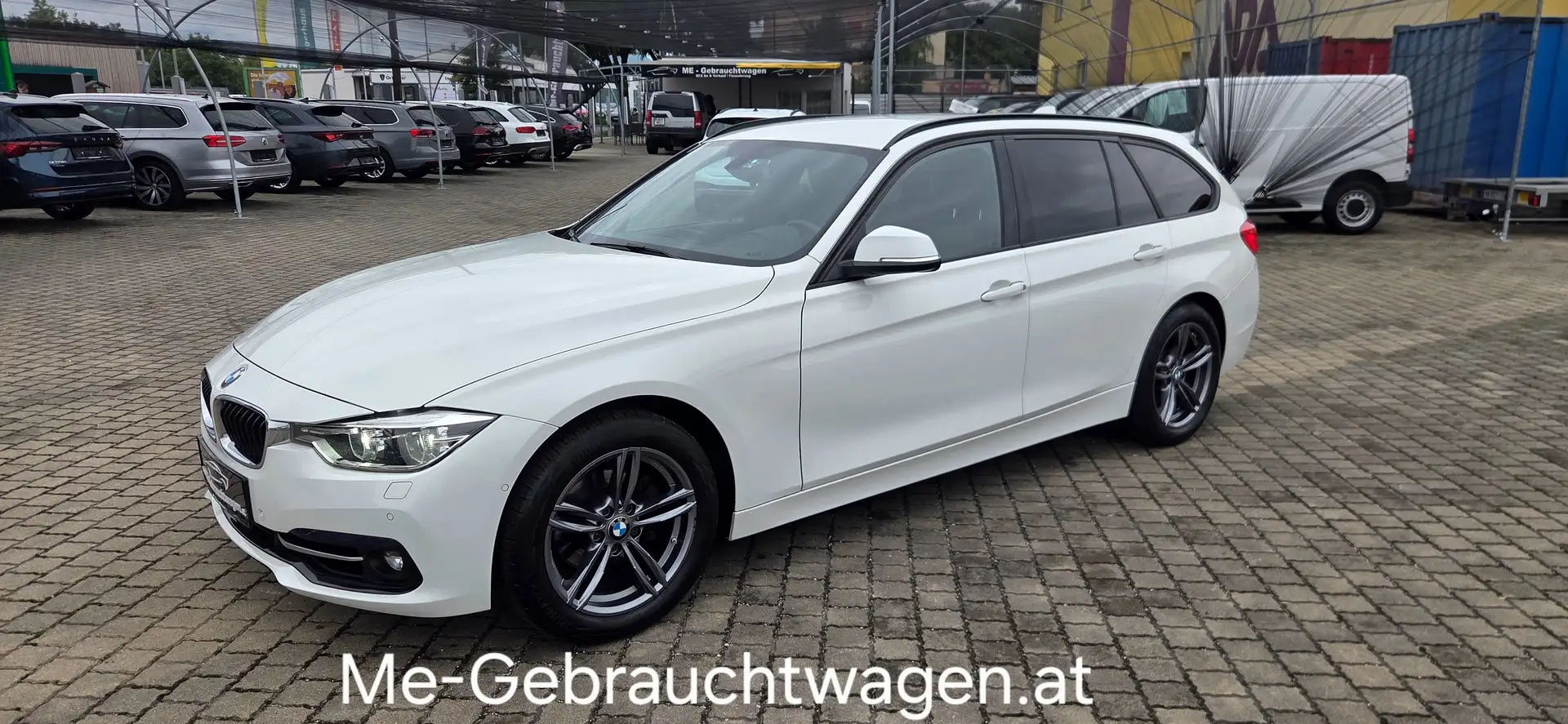 BMW 318 318 i Sport Line/*TEMP/KAMERA/E-KLAPPE/LED/NAV/* Weiß - 1