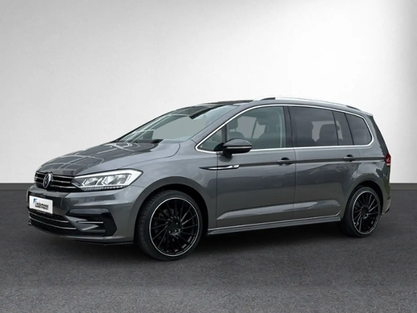 Volkswagen Touran 2.0 TDI DSG R-LINE PANO+LED+NAVI+RFK+ACC+ Grau - 2