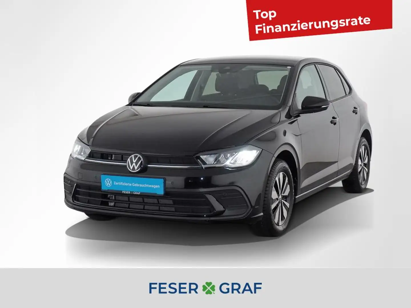 Volkswagen Polo 1.0 TSI MOVE DSG LED PDC Sitzhzg. Kamera Schwarz - 1
