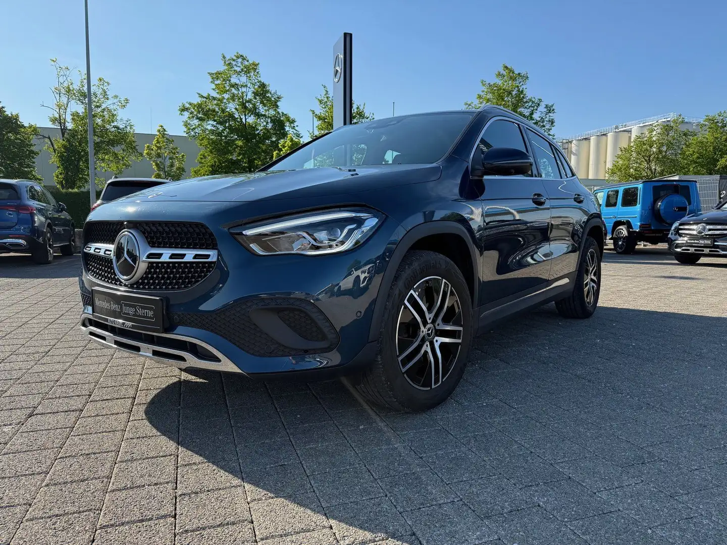 Mercedes-Benz GLA 220 d Progressive*DISTR*360*HUD*Ambiente*uvm Bleu - 2