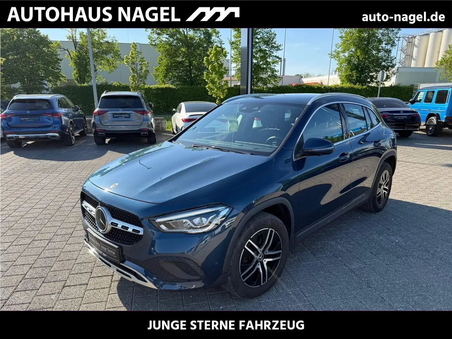Mercedes-Benz GLA 220 d Progressive*DISTR*360*HUD*Ambiente*uvm Bleu - 1