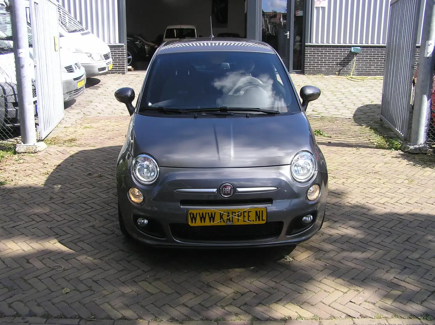 Fiat 500 0.9 TwinAir Turbo 500 S 83 d km nap airco 2 e eige Grijs - 2