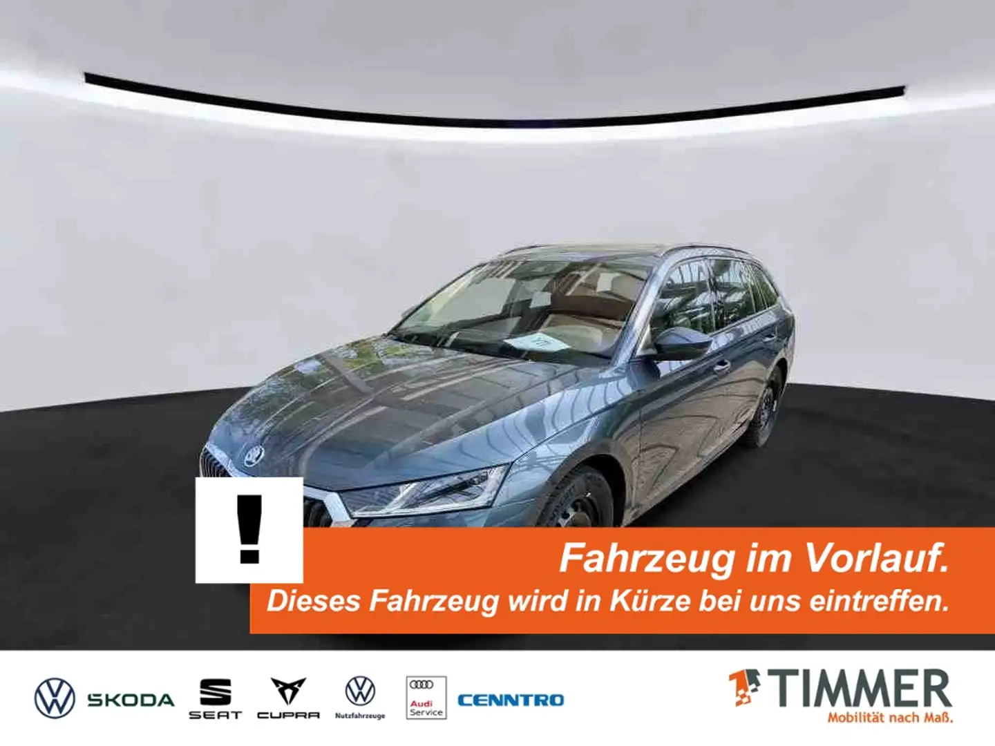 Skoda Octavia Combi 1.5 TSI *LED *LM17" *ACC *NAVI *SHZ *ALU *D Grijs - 1
