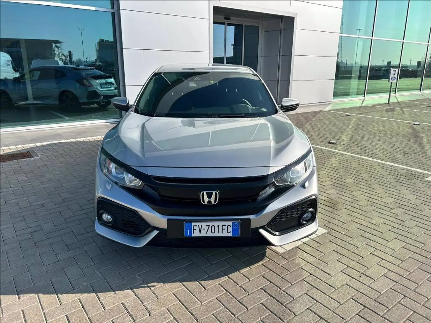 Honda Civic 5p 1.0 Elegance Navi 126cv my18 Grigio - 2