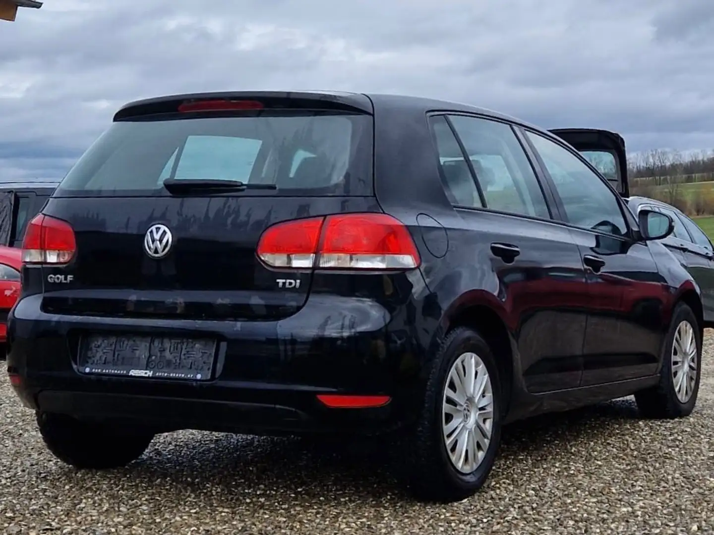 Volkswagen Golf Sportline*1.6TDI*DPF*Euro5-Klima*Fahrbereit*Kredit Schwarz - 2