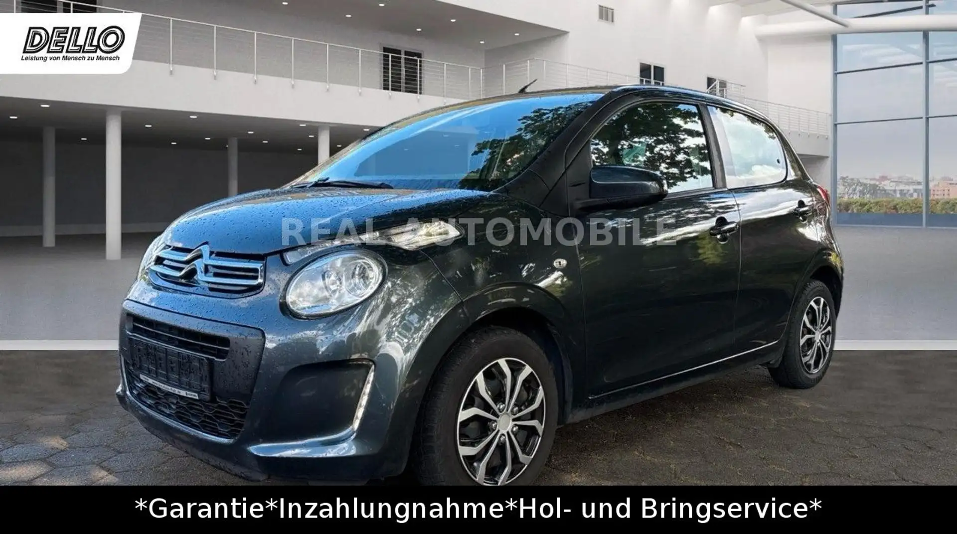 Citroen C1 Feel *TÜV NEU*SCHECKHEFT*KLIMA*TEMPOMAT*EURO6 Grau - 1