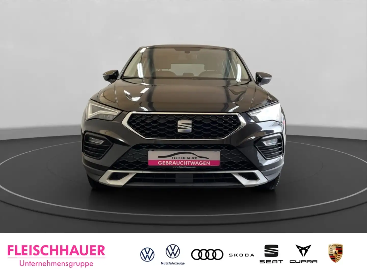 SEAT Ateca 2.0TDI Style 4Drive AHK Navi LED beh. Frsch. Schwarz - 2