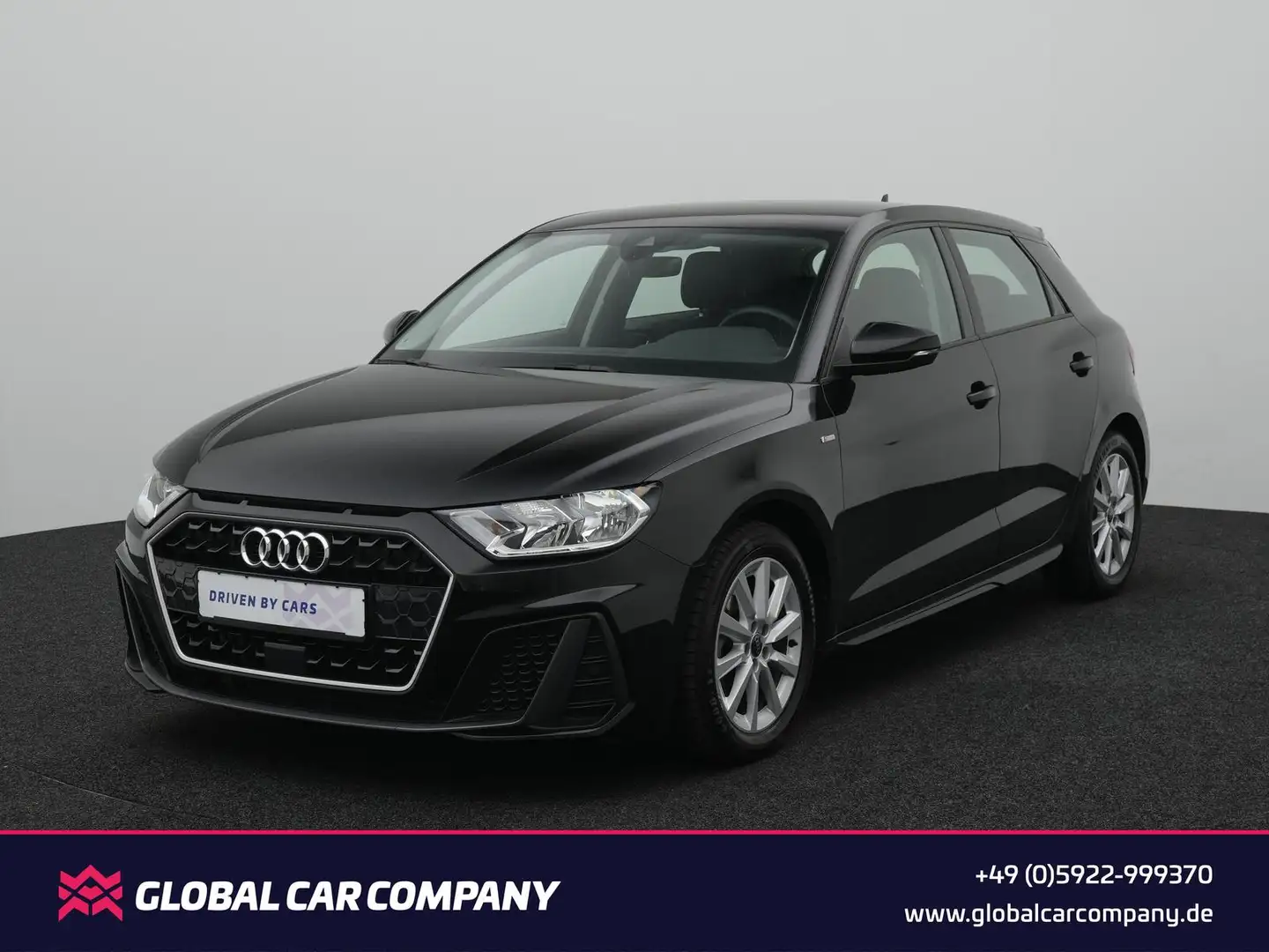 Audi A1 30 TFSI S line,TEMPO,APP,NAVI,SPURH,SHZ,PDC Zwart - 1