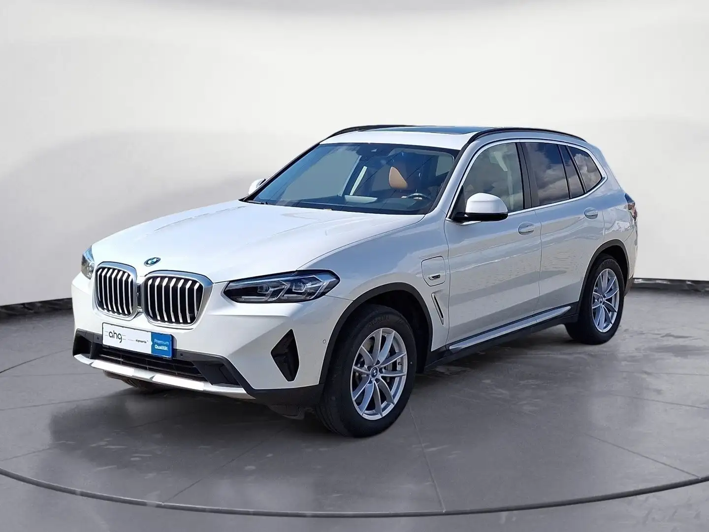 BMW X3 xDrive30e AT Aut. EDC Panorama Klimaaut. AHK Blanc - 2