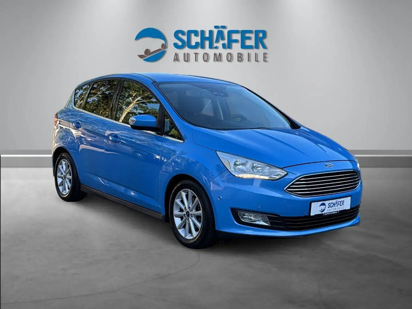 Ford C-Max 1.0 Titanium #NAV #DAB #SHZ #KAM Blau - 2