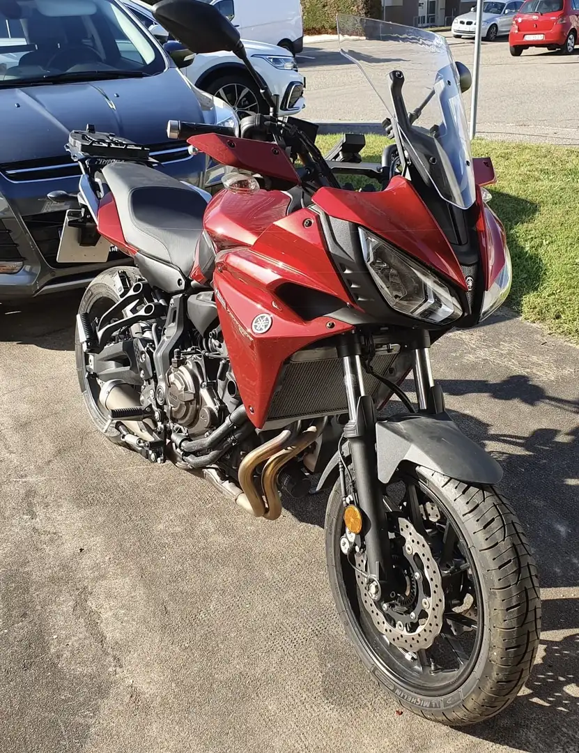 Yamaha MT-07 Tracer Rouge - 2
