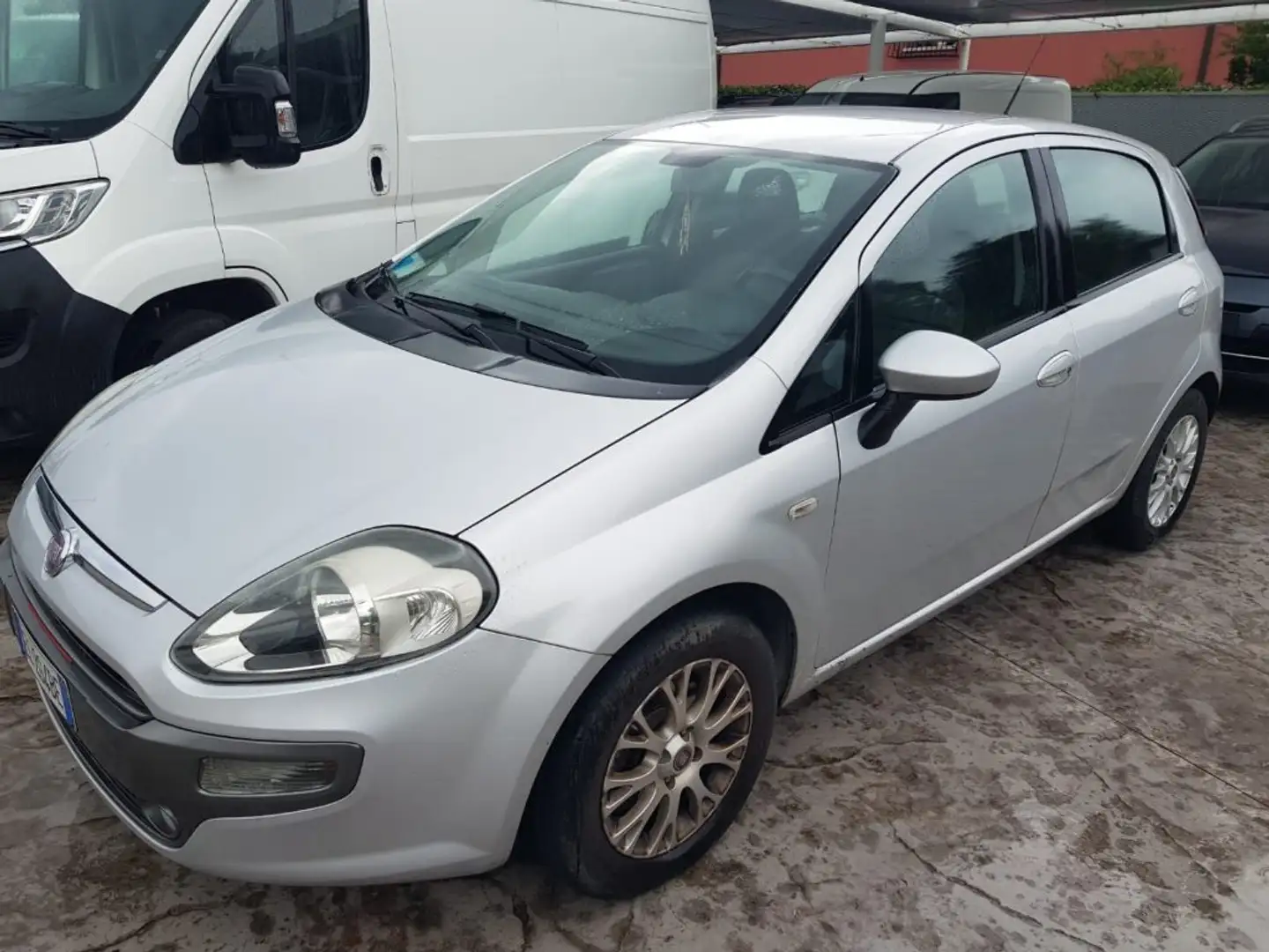 Fiat Punto Evo 1.3 Mjt 95 CV DPF 5 porte S&S Sport Argento - 1