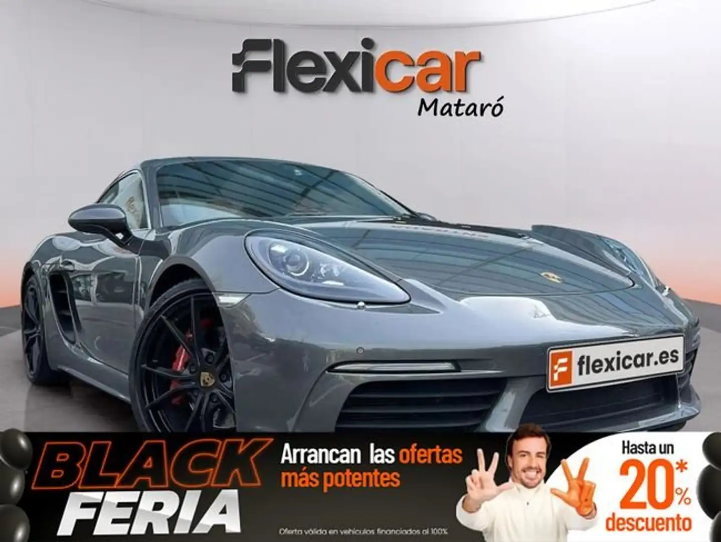 Porsche 718 Spyder Cayman S Gris - 1