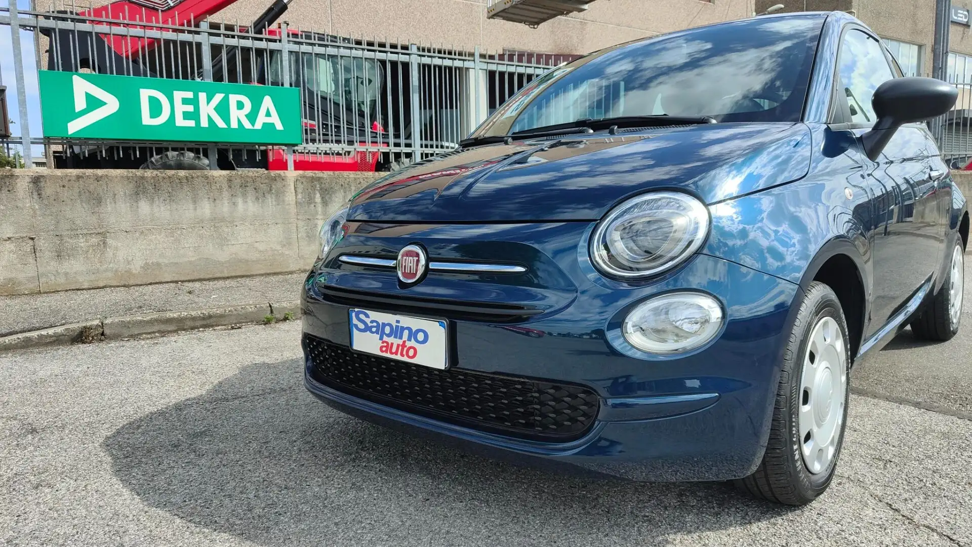 Fiat 500 1.0 Hybrid Blauw - 1